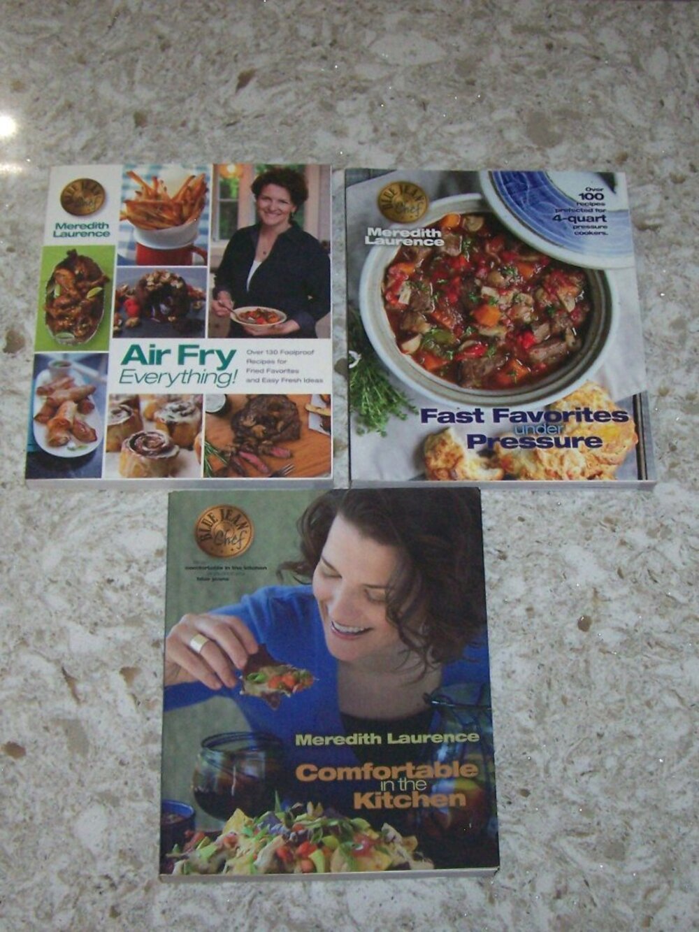 Meredith Laurence Blue Jean Chef Cookbooks – Air Fry – Pressure Cooking